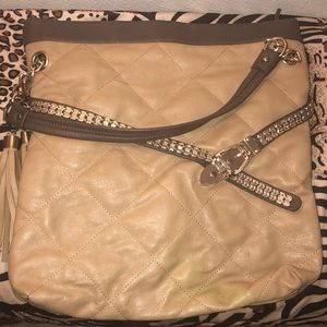 ❌SOLD❌ Large Tan & Brown Purse